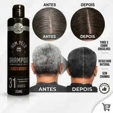 Shampoo Capilar Escurecedor  250ml - DOM PELO