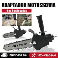 4/6 Polegadas Adaptador Portátil Motosserra para Furadeira e Parafusadeira