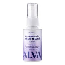 Mini Desodorante Spray Cristal Natural Lavanda 30ml Alva