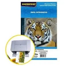 Papel Fotográfico Glossy Masterprint A4 230 Gramas 50 Folhas