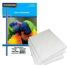 Papel Fotografico 150g Glossy A4 50 Folhas Masterprint