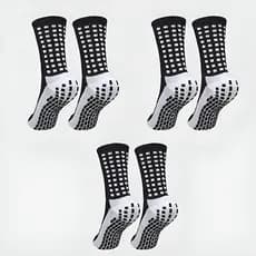 Kit 3 Pares Meia Esportiva Antiderrapante De Futebol Treino