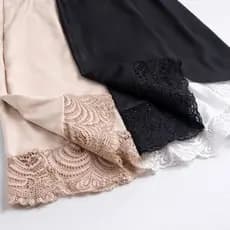 kit 4 Anagua Saia Saiote Feminino Renda Moda Senhora Segunda Pele