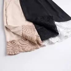Anagua Saia Saiote Feminino Renda Moda Senhora Segunda Pele