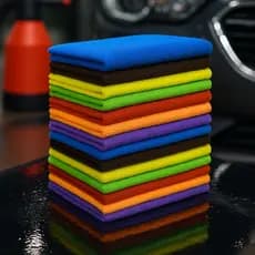 Kit 05 Panos de Microfibra Limpeza 30x30cm Multiuso Casa/Carro/Escritorio Dia a Dia