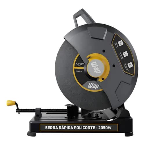 Serra Rápida Policorte Wap SP01 Bancada Profissional 2050w Cinza - 127v