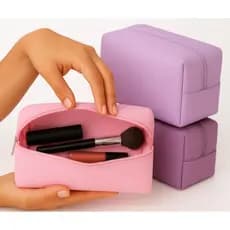 Kit 80 Bolsa Necessaire Multiusos Tamanho Grande para Viagem Masculina e Feminina Várias Cores