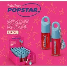 Lip Oil Gimme Bling Popstar Ruby Rose Gloss Brilhante
