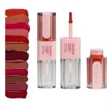 Batom Duo Double Layer- Linha Rosa Ruby Rose