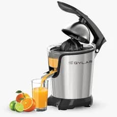 Extrator de Suco laranja Elétrico QYLAR Espremedor de Frutas Citrus Juicer 400W 620ML 127V ou 220V