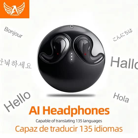 Altomex Fones para Dormir Bluetooth, Design Slim, Não Cai no Sono, Conforto Total Noite Inteira