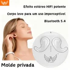 Fones De Ouvido TWS Sleep Sem Fio Bluetooth Display Led HIFI Som Estéreo Fone À Prova D'água Com Cancelame - Altomex