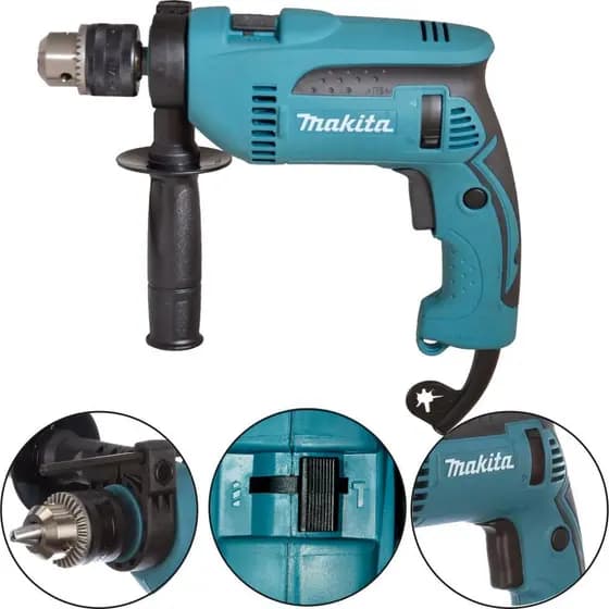 Furadeira Impacto E Parafusadeira 1/2 Pol Hp1640 760w Makita
