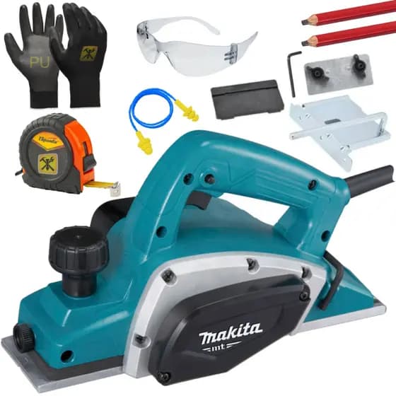 Plaina Elétrica 580w Profissional M1902b Makita + Brindes