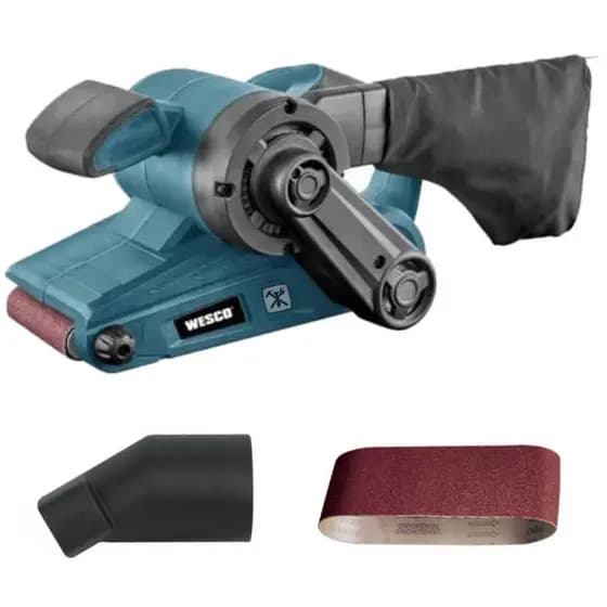 Lixadeira De Cinta 920w 76 X 533mm Ws4366 Wesco C/ Coletor