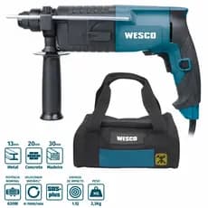 Martelete Perfurador Profissional 620w Ws3160k 110v Ou 220v Wesco