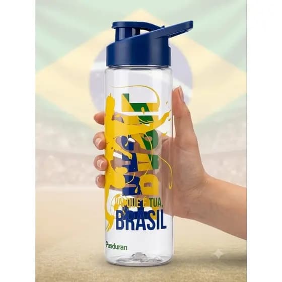 garrafa squeze Brasil 600ml