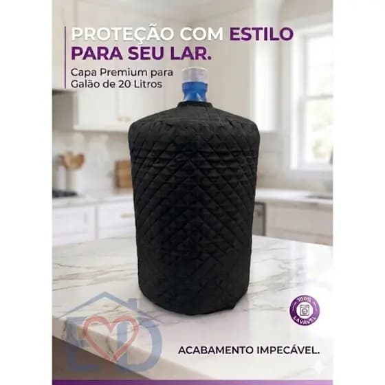 Capa Para Galão De Água Invertido De 20 Litros/Protetor  De Galão De Água Invertido 20 Litros