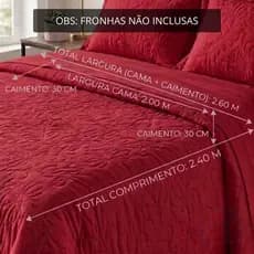 Cobre Leito Matelado Slim King Avulso - Conforto e Estilo