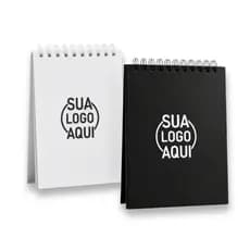 Caderneta Capa Dura Personalizada Formato Anotação 80 Folhas A5 Pautadas Off Set 75g