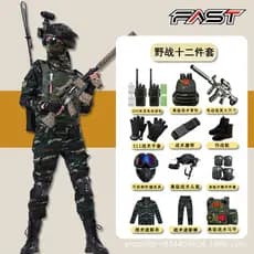Crianças camuflagem uniforme terno meninos meninas uniformes de treinamento militar estudantes da escola primária acampa