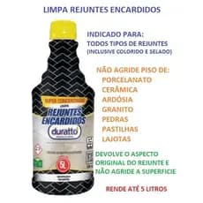 Limpa Rejuntes Encardidos 500ML Duratto - Super Concentrado - Rende até 5 Litros