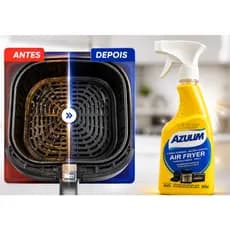 Azulim Limpa Air Fryer 500ml Desengordurante Forno Grill Micro Ondas