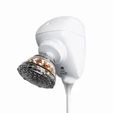 Chuveiro Elétrico Pure Shower Anti-cloro Com Filtro Cor Branco 127V Potência 5.5 Kw