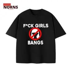 Camiseta Oversized Masculina Feminina T-shirt Unissex Anti-Smoking 100% Algodão Estilo Minimalista e Confortável