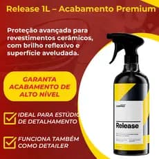 CARPRO Release 1L Nano Selante | Protege coating na cura | Brilho top | Quick Detailer | Toque suave