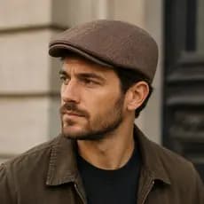 Boina Masculino moda Italiano Tipo Brim tecido de Alta Qualidade celebridade - Shop Alternativa