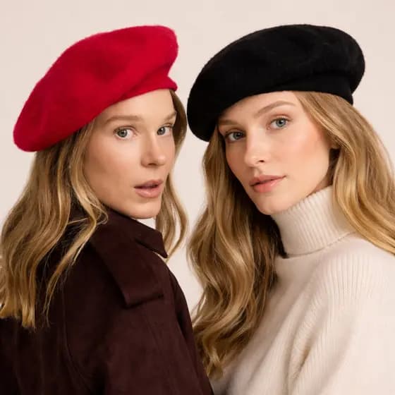 Boina Estilo Francês  Feminina e Masculina Inverno Elegante