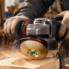 Discos De Desbaste para Madeira 100mm (4") - Profissional Esmerilhadeira Angular