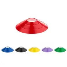 Kit 10 Chapéu Chines Cone 20cm Mini Treino Funcional Esporte