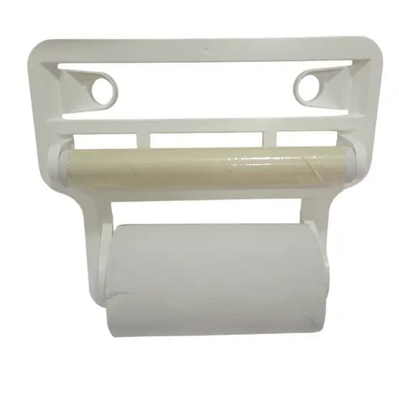 Porta Rolos Triplo De Parede Com Ganchos TOP