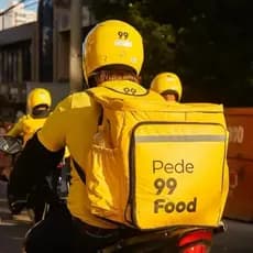 Mochila Motoboy Entrega Bag 99 Food 90L Usada Com Avarias