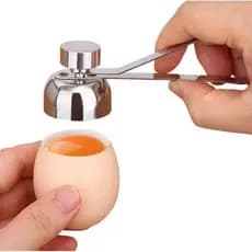 Cozinha Cozinhar Abridor De Metal Cortador De Casca De Ovo Cabeça Dupla Topper Abridores Acessórios De Conveniência Do A