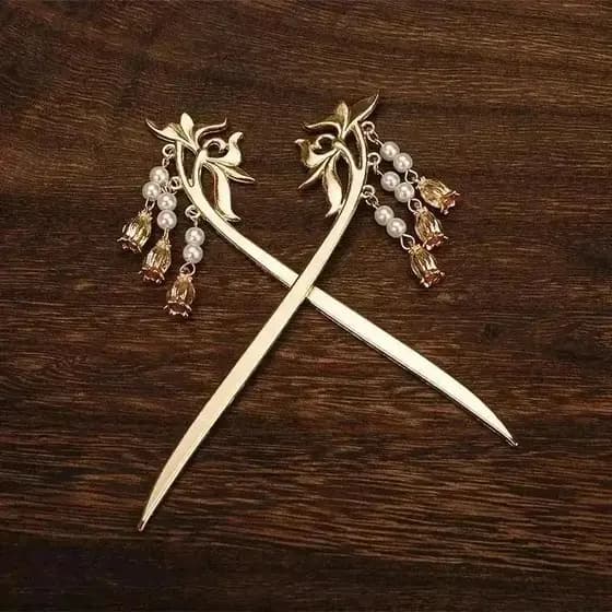 1 Pçs Novos Grampos De Cabelo Antigos Borlas Passos Panelas Super Imortal Trajes De Celebridades Cocares