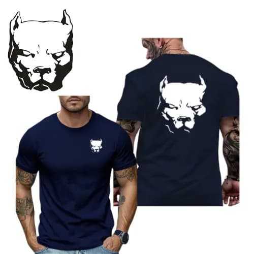 Camisas/Camisetas PitBull Retro (ATENÇÃO CORES Variadas) Unissex para seu uso diário(Esportivas,Casuais,Retro)