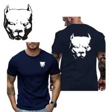 Camisas/Camisetas PitBull Retro (ATENÇÃO CORES Variadas) Unissex para seu uso diário(Esportivas,Casuais,Retro)