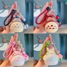 Chaveiro de Totoro de Desenho Animado, Pingente de Carro, Chaveiro de Casal, Corrente de Bolsa, Presente