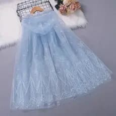 Capa de Princesa para Meninas, Capa de Malha Infantil, Fantasia de Performance ao Ar Livre para Meninas