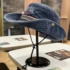 Chapéu Balde Jeans Retrô Masculino E Feminino , De Pescador De Algodão Lavado Ao Ar Livre Com Aba Larga , Proteção UV ,