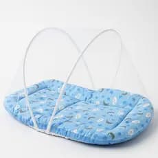 Berço Portátil com Mosquiteiro Dobrável – Colchonete Bebê Estampas Variadas Menina Menino