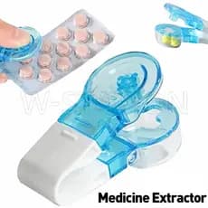 Removedor de Comprimidos Portátil para Viagem/Cortador de Comprimidos de Bolso/Caixa de Armazenamento de Comprimidos (Co