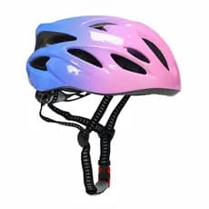 Capacete infantil de cor gradiente, capacete respirável para bicicleta, patinação, skate, equilíbrio, bicicleta, ciclism