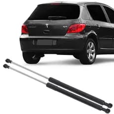 Par Amortecedor Tampa Traseira Porta Malas Peugeot 307 Hatch 2002 à 2012 Cinoy YN-AMIM011