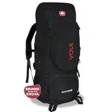 Mochila Camping Volk 55L Camping Trilha Espaçosa