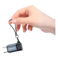 Adaptador Usb Awei A12 Lightning Para Type-c