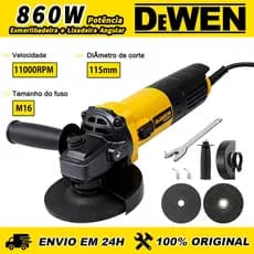 Esmerilhadeira Lixadeira Angular 860w 11000rpm 4.1/2 Profissional